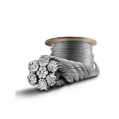 좋은 가격 8mm 10mm 12mm 14mm 14mm 20mm 젤리화 된 철선 로프/케이블 인 스풀에서 팽창 강도 1570Mpa-2160Mpa로 들어올리기 온라인으로