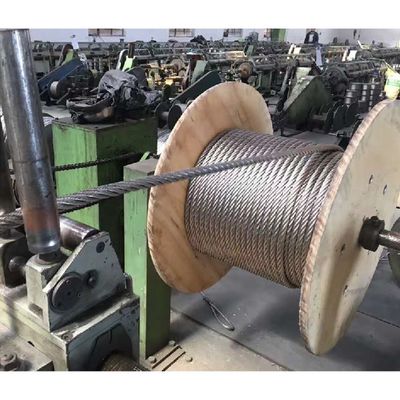 좋은 가격 DIN/RR-W-401 6x12 7FC 스테인리스 스틸 와이어 로프 ss304 ss316 인옥스 케이블 3mm 6mm 8mm 12mm 18mm Si 함유율 % 1.0 허용률 ±1% 온라인으로