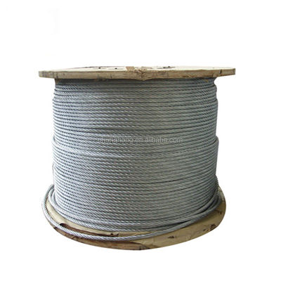 좋은 가격 9x19S 16mm 일반 엘리베이터 로프 직경 8-22mm 비연금 1570MPa/1770MPa 엘리베이터용 가연 철선 로프 온라인으로