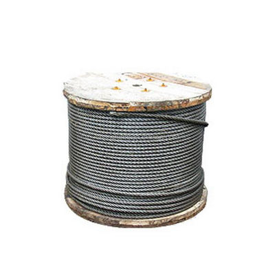 좋은 가격 26mm 스틸 케이블 6x37 FC 6x37 IWRC 스틸 로프 진열되지 않은 스틸 와이어 로프 첨단 기술로 밝은 와이어 로프 온라인으로