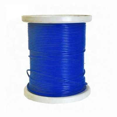 좋은 가격 콜드 헤딩 스틸 1x7/1x19/1x37 색상 PVC 코팅 진열 스틸 와이어 로프 OEM 특수 온라인으로