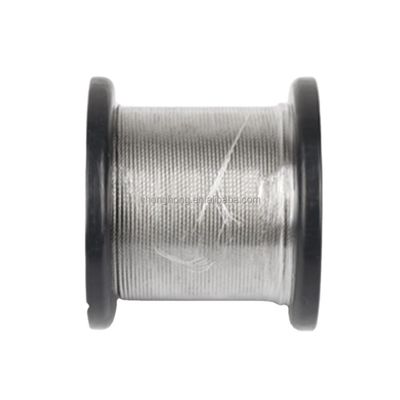 좋은 가격 6X36 SW IWRC 스테인리스 스틸 케이블 7x37 316 스테인리스 와이어 로프 온라인으로