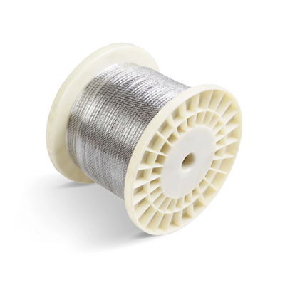 좋은 가격 304 7*7 무화탄 케이블 고전압 7x7 스테인레스 스틸 케이블 로프 0.65mm 스테인레스 스틸 케이블 로프 와이어 낮은 C 함유 온라인으로