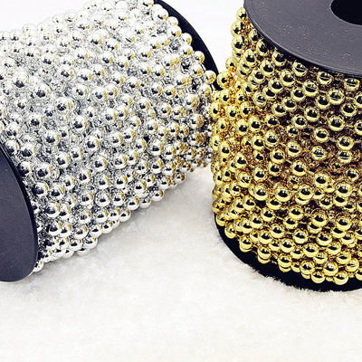 좋은 가격 2.4mm Plastic Ball Chain in Customized Colors for Home Decoration 온라인으로