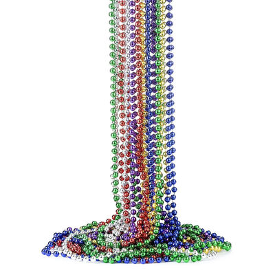 도매 4mm 6mm 7mm 8mm 플라스틱 공 사슬 은 공 사슬 흰 금 공 사슬