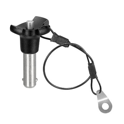 좋은 가격 304 스테인레스 스틸 공 잠금 핀은 고 정밀성 빠른 풀링 및 부식 저항을 위해 삼각형 버튼 손잡이 온라인으로