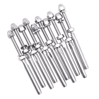 좋은 가격 T316 스테인리스 스틸 해양 등급 케이블 레일링 하드웨어 (높은 인장 강도 및 피로 저항) 온라인으로