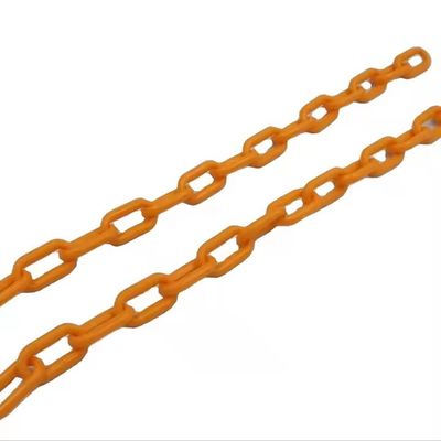 좋은 가격 6mm 다채로운 플라스틱 체인, 25m 포장 및 도로 안전용 60g/미터 온라인으로