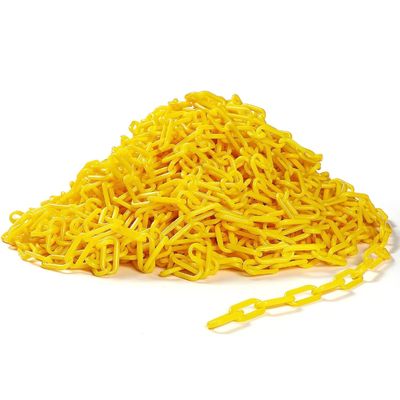 좋은 가격 고시인성 PE 재질 플라스틱 안전 체인, 도로 안전을 위한 사출 구조 온라인으로