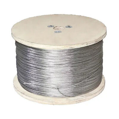 좋은 가격 고강도 7x19 스테인리스 스틸 와이어 로프 온라인으로