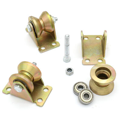 좋은 가격 고품질의 높은 V-그루브 슬라이딩 게이트 롤러 차고 문 나일론 롤러 바퀴 온라인으로