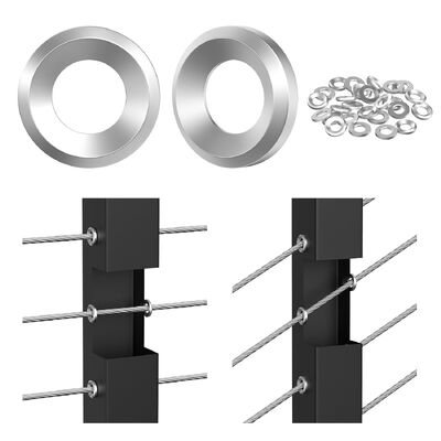 좋은 가격 케이블 레일링 접착 수갑 1/8 