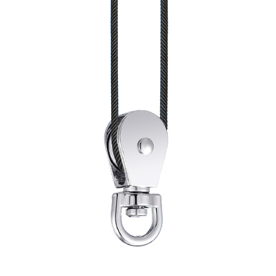 좋은 가격 Stainless Steel Customizable Pulley Block Swivel Lifting Wire Rope Cable Roller HH-3964 Honghao 온라인으로